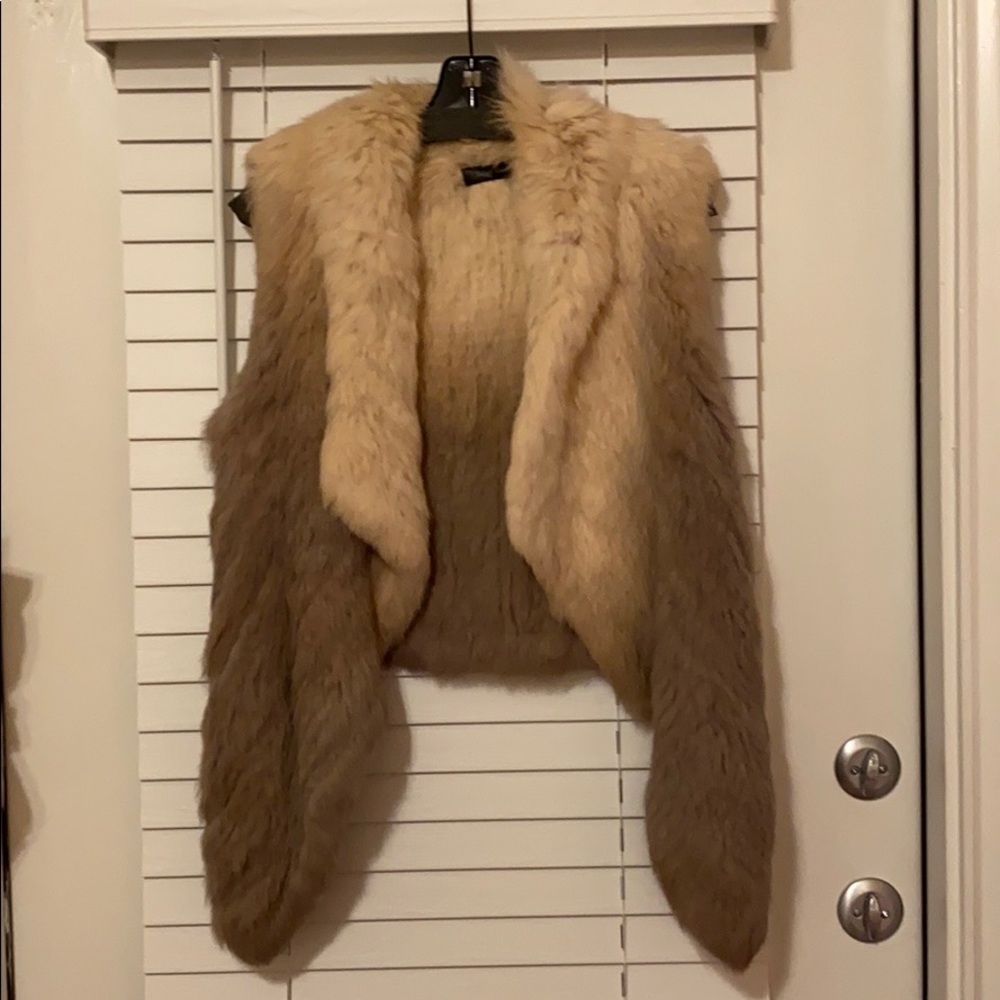Women’s Medium - 100% Rabbit Fur Vest